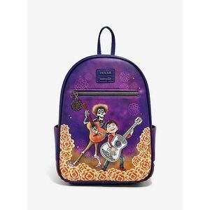 Loungefly Disney Pixar Coco Hector Miguel Marigold Mini Backpack